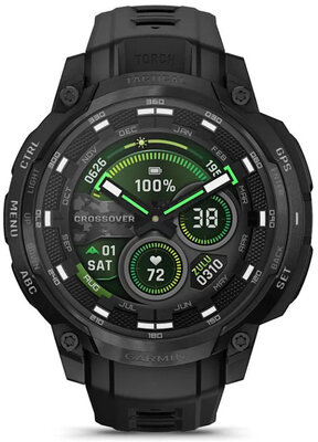 Garmin Instinct Crossover AMOLED Tactical Edition, Black