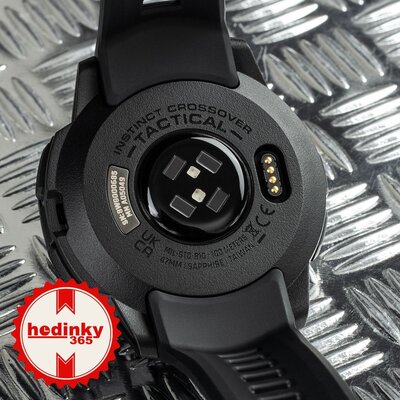 Garmin Instinct Crossover AMOLED Tactical Edition, Black