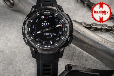 Garmin Instinct Crossover AMOLED Tactical Edition, Black