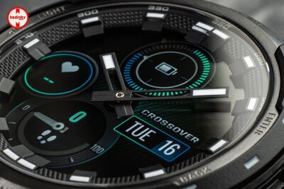 Garmin Instinct Crossover AMOLED Tactical Edition, Black