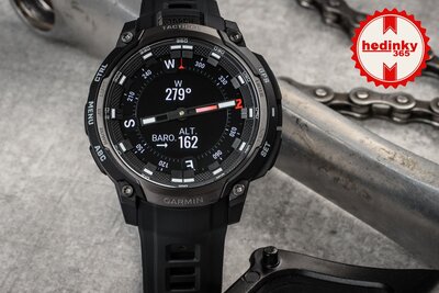 Garmin Instinct Crossover AMOLED Tactical Edition, Black