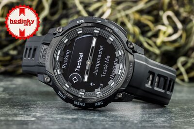 Garmin Instinct Crossover AMOLED Tactical Edition, Black