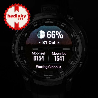 Garmin Instinct Crossover AMOLED Tactical Edition, Black