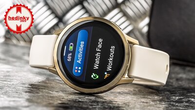 Garmin Venu 4 41mm Lunar Gold / Bone, Silicone Band