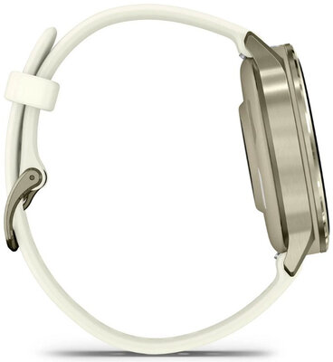 Garmin Venu 4 41mm Lunar Gold / Bone, Silicone Band