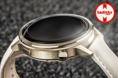 (SK) Garmin Venu 4 41mm Lunar Gold / Light Sand, Leather Band (+ náhradný remienok)