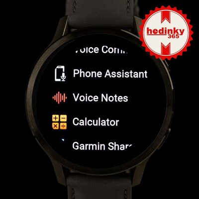 (SK) Garmin Venu 4 41mm Lunar Gold / Light Sand, Leather Band (+ náhradný remienok)