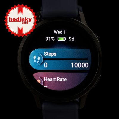 Garmin Venu 4 41mm Silver / Periwinkle, Silicone Band