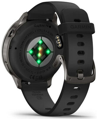 Garmin Venu 4 41mm Slate / Black, Silicone Band