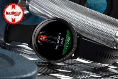 Garmin Venu 4 41mm Slate / Black, Silicone Band