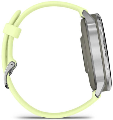 Garmin Venu 4 45mm Silver / Citron, Silicone band
