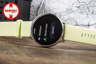 Garmin Venu 4 45mm Silver / Citron, Silicone band
