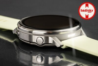 Garmin Venu 4 45mm Silver / Citron, Silicone band