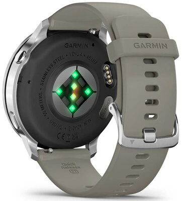 Garmin Venu 4 45mm Silver / Silver Gray, Silicone Band