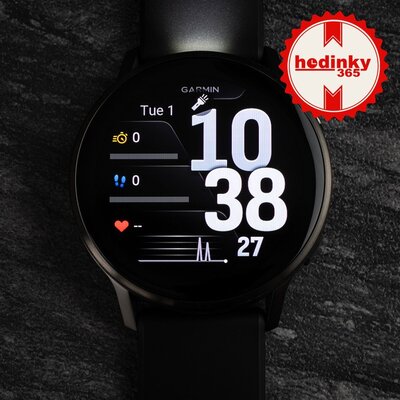 Garmin Venu 4 45mm Slate / Black Silicone Band