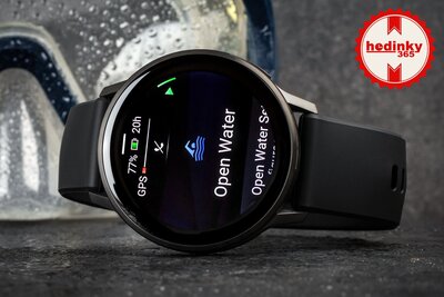Garmin Venu 4 45mm Slate / Black Silicone Band