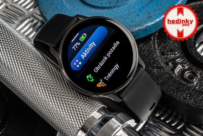 Garmin Venu 4 45mm Slate / Black Silicone Band