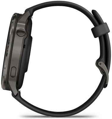 Garmin Venu 4 45mm Slate / Black Silicone Band (rozbalené)
