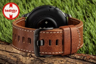 Garmin Venu 4 45mm Slate / Brown, Leather Band (+ náhradný remienok)