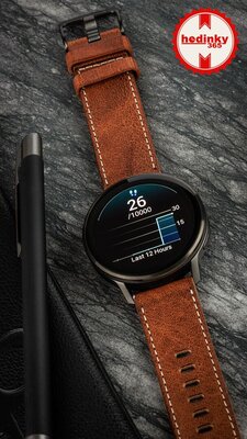 Garmin Venu 4 45mm Slate / Brown, Leather Band (+ náhradný remienok)