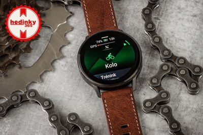 Garmin Venu 4 45mm Slate / Brown, Leather Band (+ náhradný remienok)