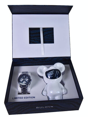 Bulova Lunar Pilot Quartz Chronograph 98A329 Timascus Limited Edition 5500ks