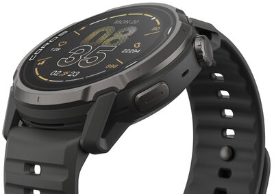 Coros Apex 4 42mm Black / Silicone band (II. Akosť)