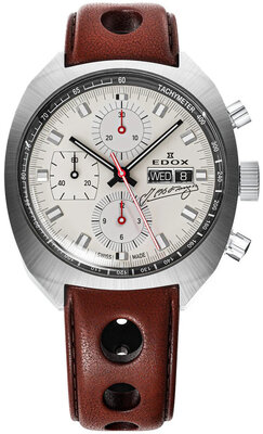 Edox Sportsman Automatic Chronograph 01132 3G BEAN Juan Manuel Fangio Limited Edition 115pcs (+ náhradný remienok)