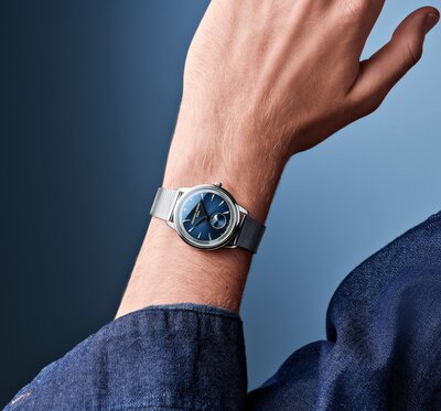 Frederique Constant Classics Moneta Quartz Moonphase FC-206N3S6B