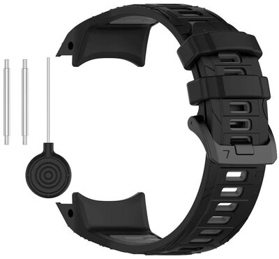 Silikónový remienok Ricardo Folgarida 26mm (pre Garmin Instinct 3 50mm), Black