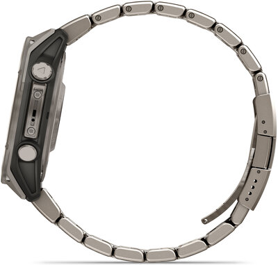 (SK) Garmin Fenix 8 AMOLED 47mm, Exclusive Titanium Graphite Titanium Band (Premium) (+ náhradný remienok)