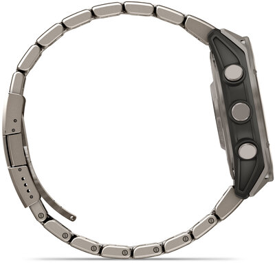 (SK) Garmin Fenix 8 AMOLED 47mm, Exclusive Titanium Graphite Titanium Band (Premium) (+ náhradný remienok)