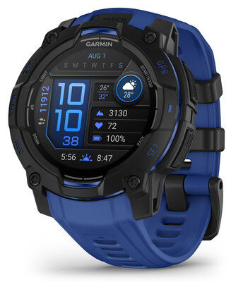 Garmin Instinct 3 AMOLED 45mm, Bolt Blue/Black