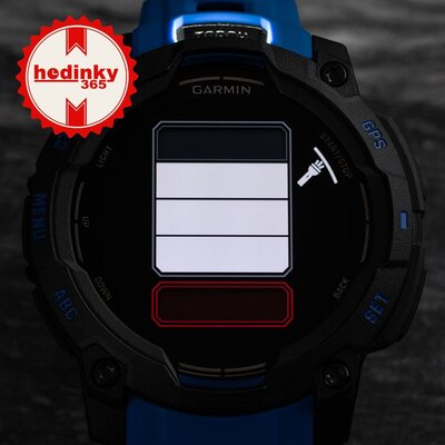 Garmin Instinct 3 AMOLED 45mm, Bolt Blue/Black