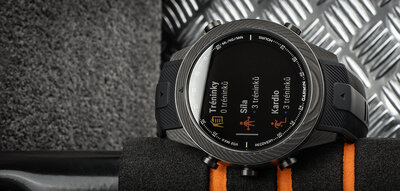 Garmin MARQ 2 Athlete Carbon Edition (Premium) + Senzor srdcovej frekvencie HRM-Pro Plus