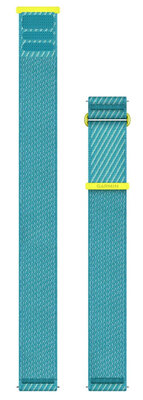 Textilný remienok Garmin 22mm, Amp Yellow/Turquoise, Quick Release, 010-14400-07
