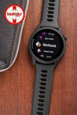 Coros Pace 4 Black / Silicone Band (rozbalené)