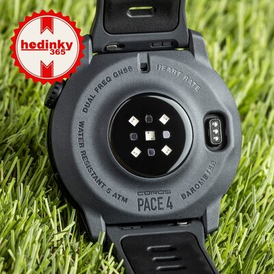 Coros Pace 4 Black / Silicone Band (rozbalené)
