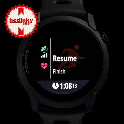 Coros Pace 4 Black / Silicone Band (rozbalené)