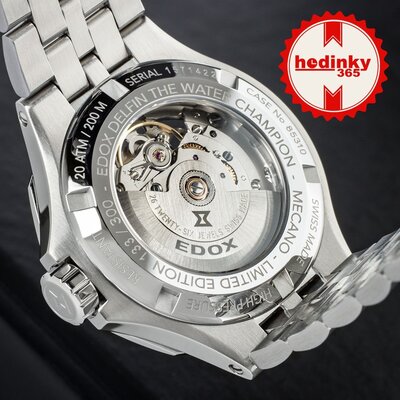 Edox Delfin Mecano 85310-3dm-ngin Limited Edition 300pcs (+ navíjač)