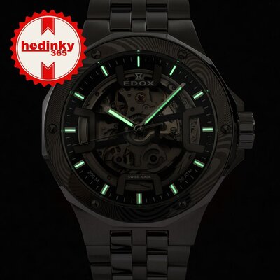 Edox Delfin Mecano 85310-3dm-ngin Limited Edition 300pcs (+ navíjač)
