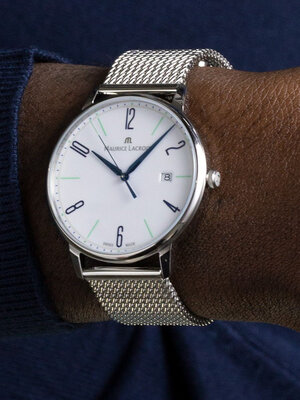 Maurice Lacroix Eliros Gents EL1118-SS00E-120-C (+ náhradný remienok)