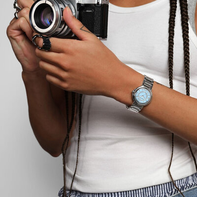 Maurice Lacroix Fiaba Round Quartz Ladies FA1104-SS002-E20-1