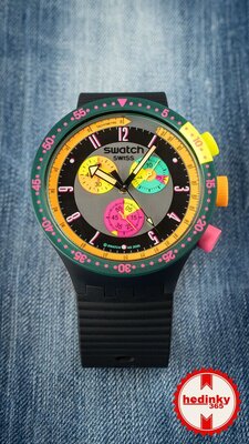 Swatch Neon Seppia SB02B104