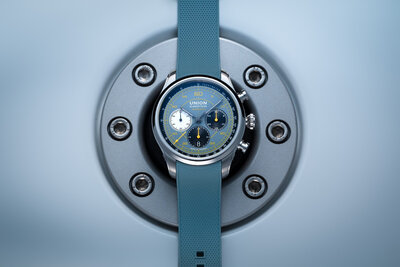 Union Glashütte Belisar Chronograph D009.427.17.042.09 Speedster Limited Edition 388pcs (+ náhradný remienok)