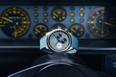 Union Glashütte Belisar Chronograph D009.427.17.042.09 Speedster Limited Edition 388pcs (+ náhradný remienok)
