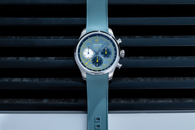 Union Glashütte Belisar Chronograph D009.427.17.042.09 Speedster Limited Edition 388pcs (+ náhradný remienok)