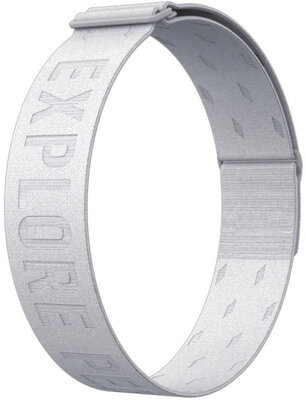 Opasok Coros (pre HR monitor), sivý, na ruku