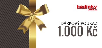 Darčeková poukážka v hodnote 1000 Kč