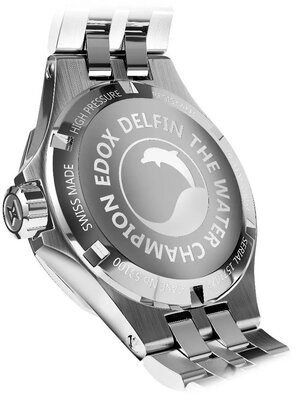 Edox Diver Date Lady Quartz 53100-3m-nand